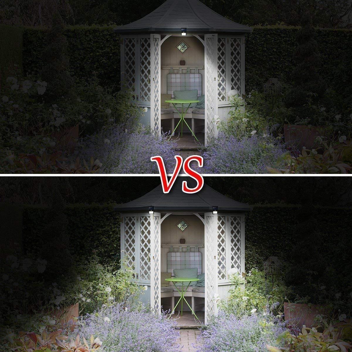 Solar LED Motion Sensor Light – 20 LED Bright Outdoor Security Lamp