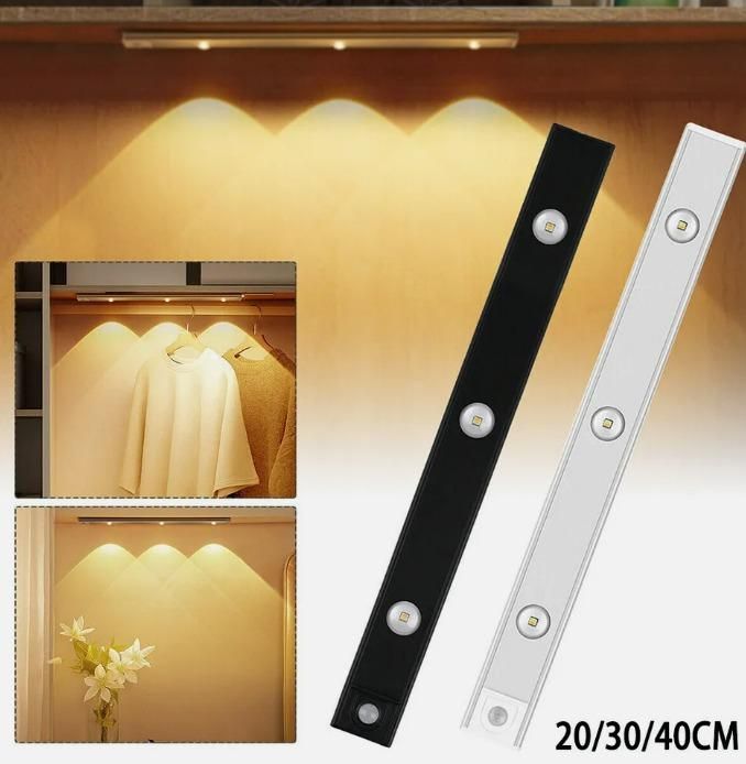 LED PIR Motion Sensor Cabinet Light – USB Rechargeable