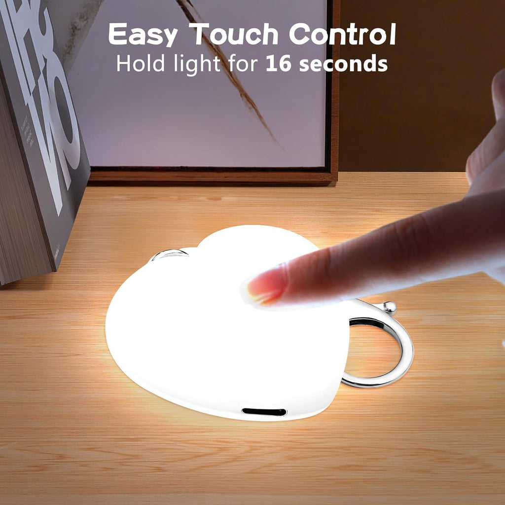 WanzByte Mini Heart Shape Touch Sensor Night Light